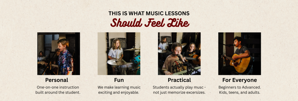 Music Lessons at Red Dirt Music Academy